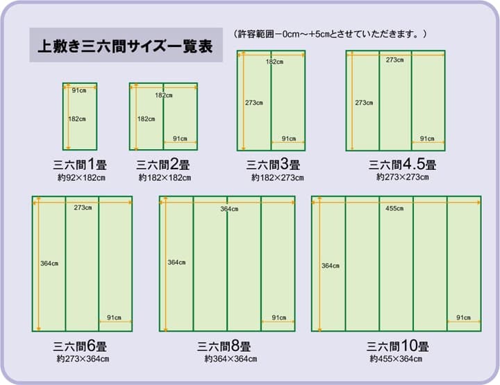 純国産い草上敷きカーペット双目織松江戸間4.5畳約261×261cm