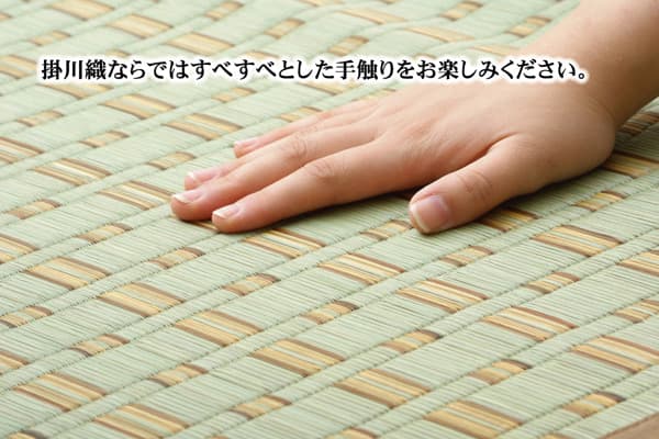 掛川織い草カーペット雲仙江戸間6畳約261×352cm