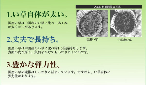 純国産掛川織い草カーペットスウィート江戸間2畳約174×174cm