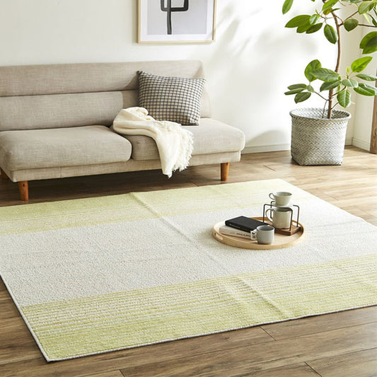 選べるラグタフト洗える正方形グラデーション日本製抗菌防臭約185×185cm