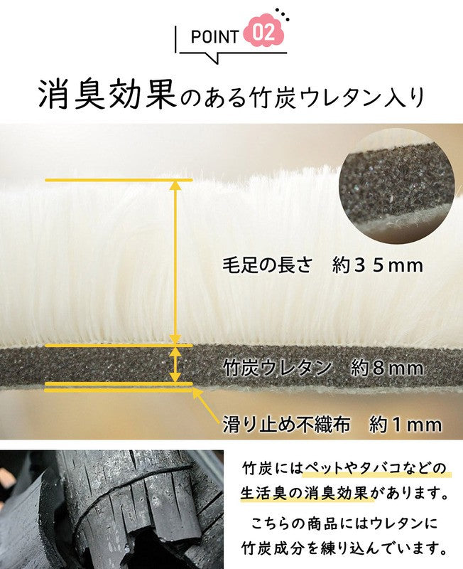 カーペット夏用6畳洗えるおしゃれ3畳ラグ夏シャギーラグ北欧絨毯厚手センターラグシャギー130×170格安赤ちゃん防音厚め