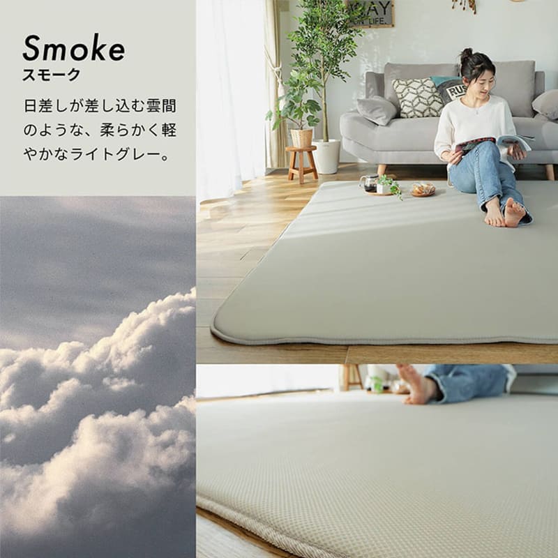 ラグ冬用カーペット3畳冬低反発厚手洗濯おしゃれ洗える絨毯オールシーズンかわいい滑り止めウレタン軽いさらら感190x240メッシュセンターラグリビングラグ可愛い北欧風リビング格安冬用ラグじゅうたん赤ちゃんサイズデザイン