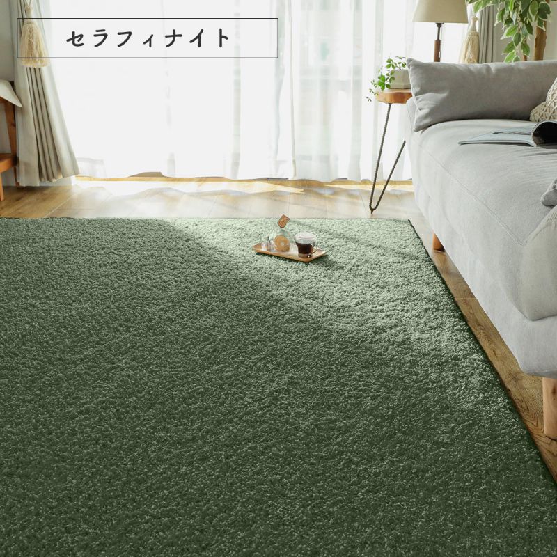 ラグ2畳カーペット冬シャギー日本製冬用防ダニ洗える洗濯機ホットカーペット防炎無地床暖房抗菌防臭子供洗濯ペット正方形おしゃれオールシーズン軽量毛足短いシンプル通年年中一人暮らし
