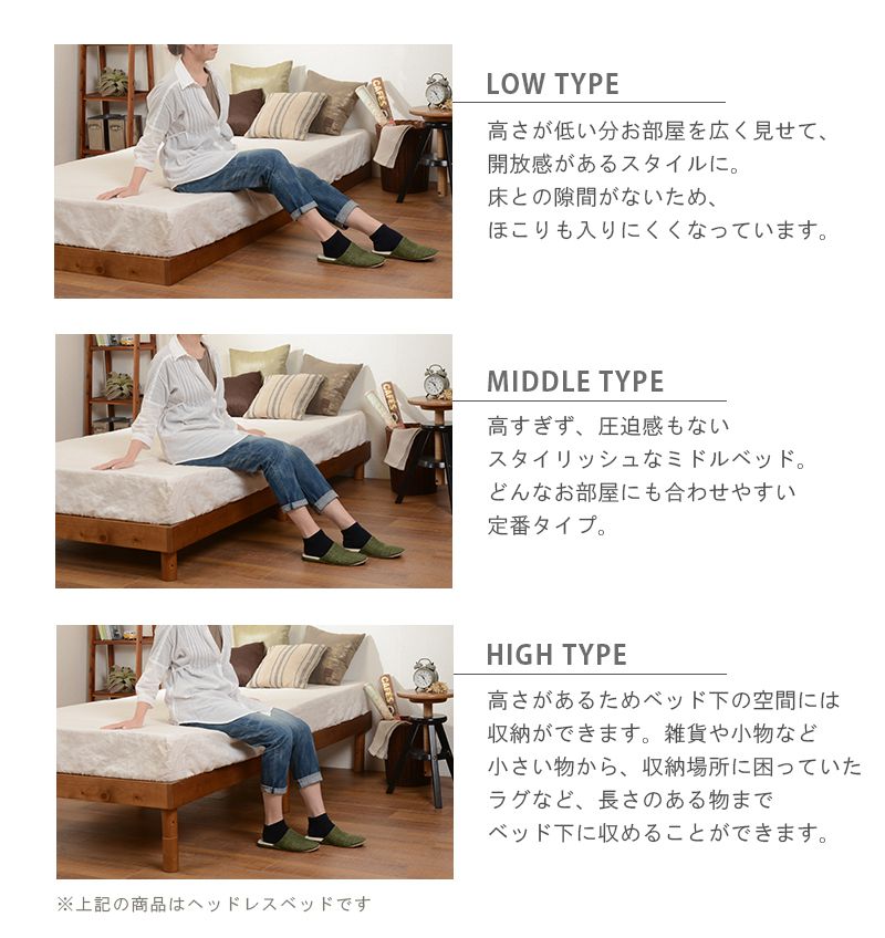 すのこベッドベッドフレーム