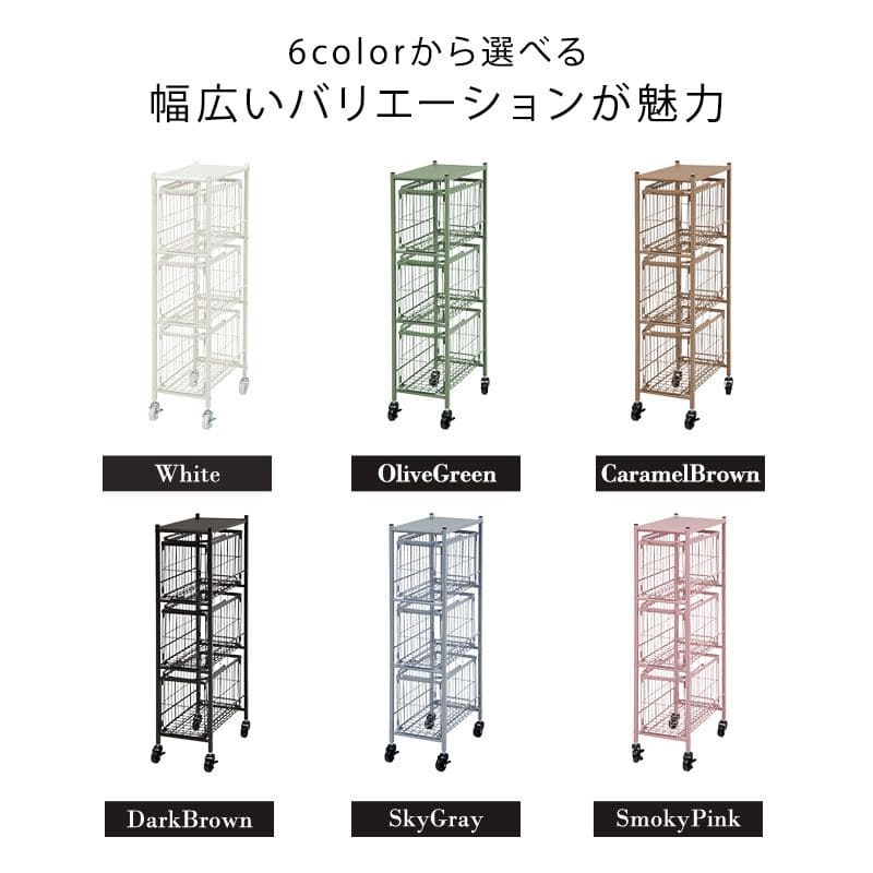ランドリーラック2段スリム低い縦型薄型頑丈かごロータイプキャスターメッシュワゴンバスケット隙間おしゃれランドリーバスケットワイヤーバスケット付コンパクトキャスター付きランドリー収納細長い