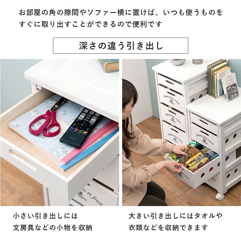 キッチンストッカー完成品ストッカーキッチンスリム収納小型薄型家庭用キャスター隙間30洗面所引き出し4段高さ60木製ワゴン隙間収納野菜ストッカー大容量おしゃれ深型縦型キッチンワゴン軽量