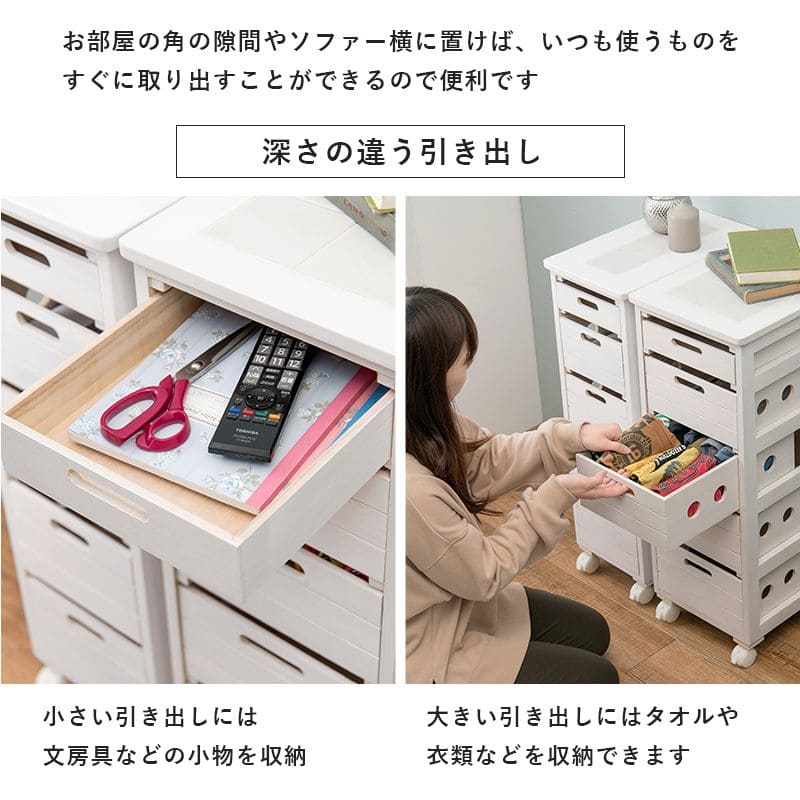 キッチンストッカー完成品ストッカーキッチンスリム収納小型薄型家庭用キャスター隙間20洗面所引き出し5段高さ80木製ワゴン隙間収納野菜ストッカー大容量おしゃれ深型縦型キッチンワゴン軽量
