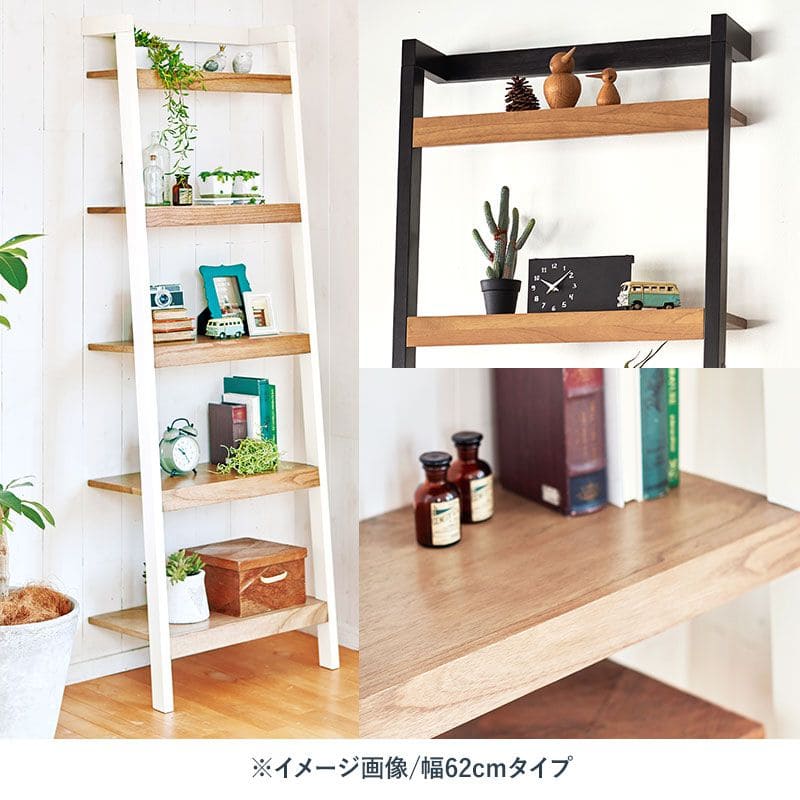 オープンラック棚木製ハイタイプ5段収納薄型天然木スリムおしゃれラック縦長本棚業務用約幅95奥行35ディスプレイ北欧木目事務所壁面シェルフ5段ラック本棚プランターリビング壁面コンパクト