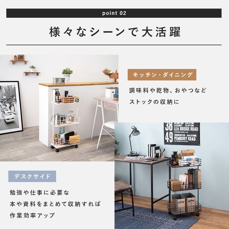 ラック棚完成品キャスター奥行20cmスチール木製収納ワゴン移動スリムキッチン3段おしゃれ棚板低い小さい天板付き天板付きプランター本幅40三段キャスター付き薄型ハイタイプ軽量隙間デスク横