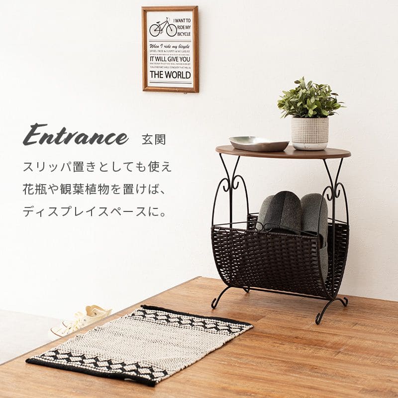サイドテーブル完成品丸木製スリムベッド脚木目小さめ軽量小型ソファ雑誌おしゃれ玄関花台コンパクト丸玄関北欧寝室収納ベッドソファーテーブルウッド薄型ロータイプ低めソファーベット