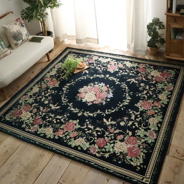 ラグ6畳カーペット洗える3畳ラグマットおしゃれ北欧絨毯200×250安い2畳8畳厚手赤ちゃん滑り止めセンターラグオールシーズン