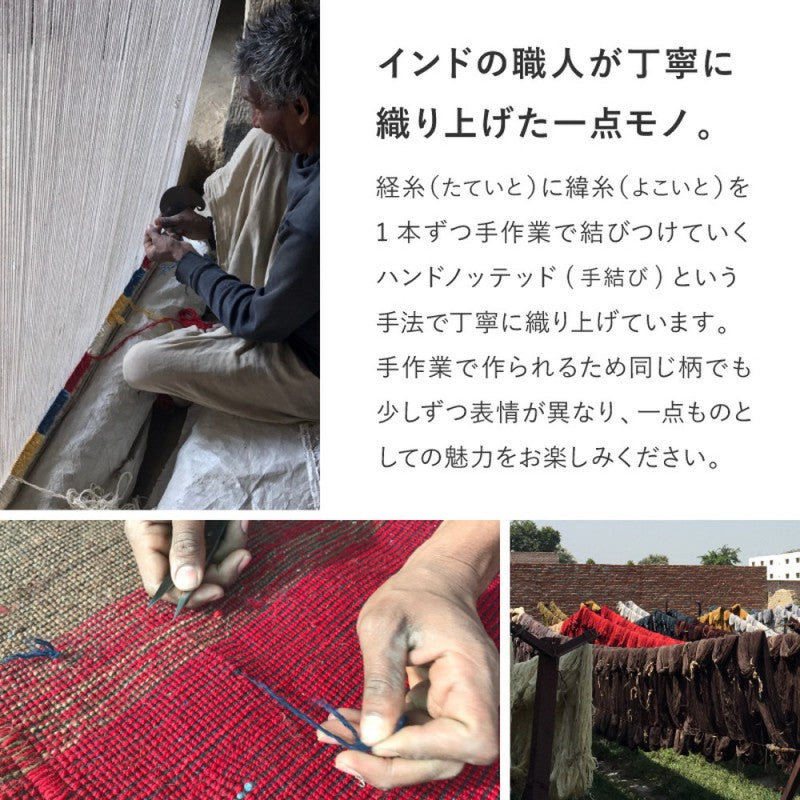 座布団椅子ギャッベチェアパッドチェアマットギャベ40×40インド製椅子マットウールチェアクッションミニマット手織りインドおしゃれ厚手椅子用座布団椅子用クッション四角正方形小さい北欧高級かわいい椅子の上ダイニング椅子用暖かい