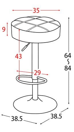 カウンターチェア昇降丸レザー高さ調節ヴィンテージ高い調整ハイレトロバーチェアおしゃれカウンター業務用回転ハイスツールクッション椅子ダイニングチェアハイタイプ腰痛高級疲れないカフェ