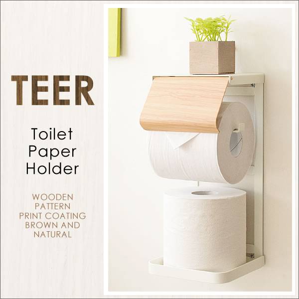 トイレットペーパーホルダーカバーおしゃれタワー予備防水アイアントイレペーパーホルダー北欧トイレットペーパー収納かわいい