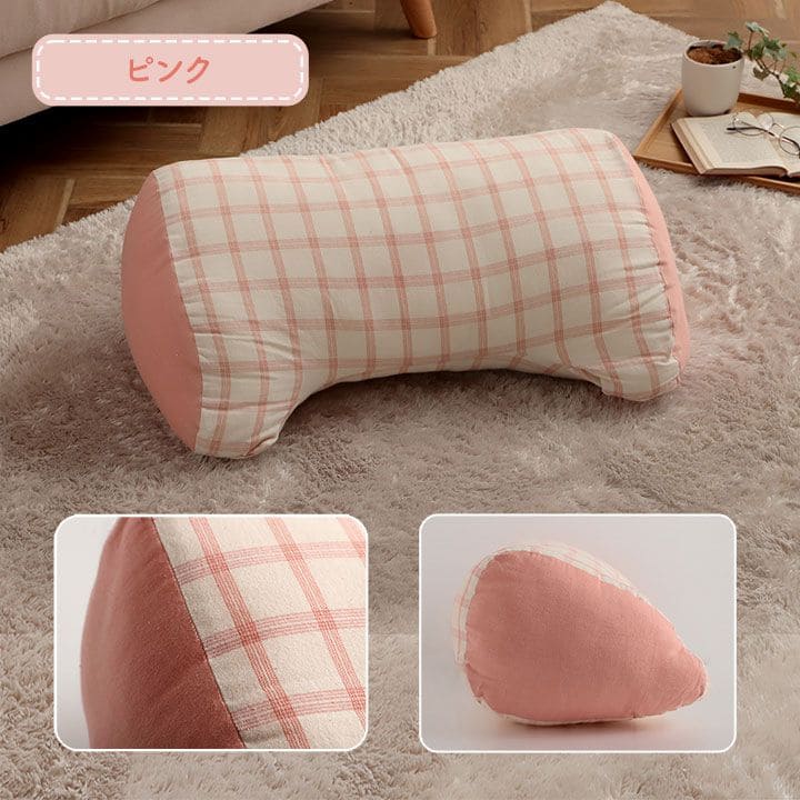 クッション背もたれ寄りかかりごろ寝コットン背当て枕厚手大きい背中あて枕代わりリラックスソファうつ伏せおしゃれ腰当てクッションかわいい読書パソコンお昼寝寝れるソファー本リビング寝