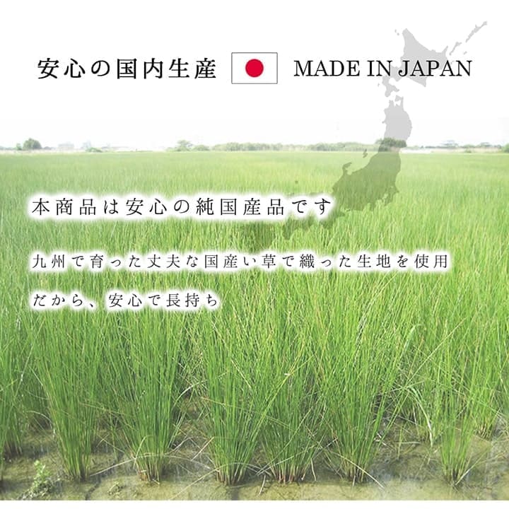 い草ラグラグいぐさ2畳国産裏貼り日本製い草カーペット夏用い草カーペット上敷きクッション畳おしゃれ抗菌防臭ござ夏正方形190×190ラグマットカバー拭けるペットオールシーズン通年涼しい