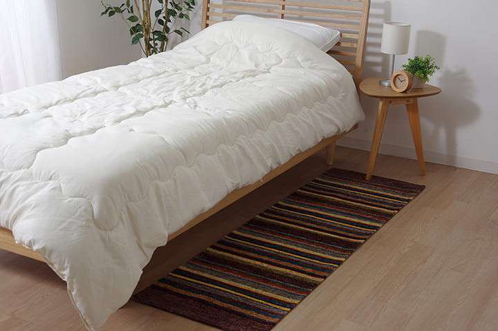 玄関マット風水洗える50160屋内室内洗濯おしゃれ北欧50×160ピンクブラウンロング高級感玄関ラグマットかわいい