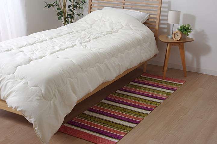 玄関マット風水洗える50160屋内室内洗濯おしゃれ北欧50×160ピンクブラウンロング高級感玄関ラグマットかわいい