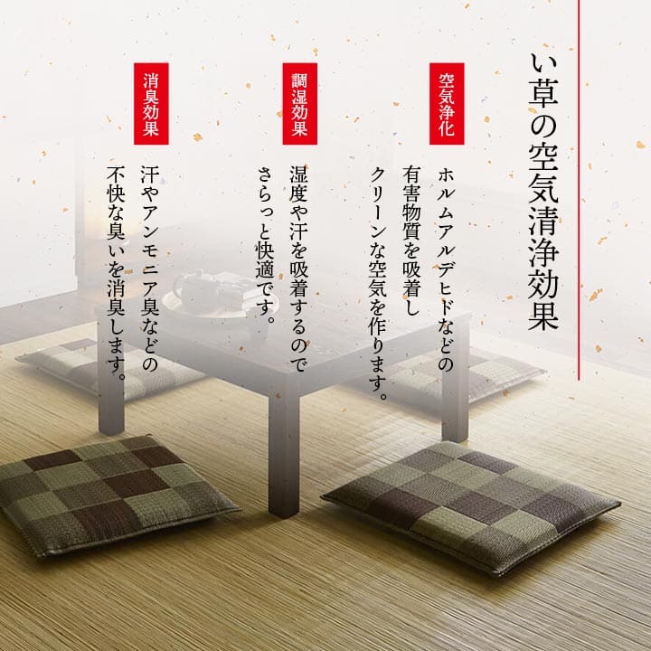 座布団クッション和風業務用厚手大きめ座る用四角正方形おしゃれ和ウレタン厚い疲れない大きいアジアン2枚セット55×55