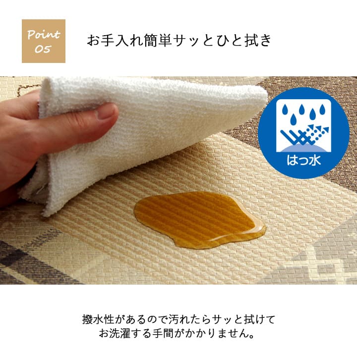 キッチンマット拭ける撥水ウレタン薄手45240ロング床暖房ふける防水クッション洗える韓国塩化ビニールおしゃれずれない防音45×240台所マットキッチンラグ腰痛かわいいふける水拭きビニール