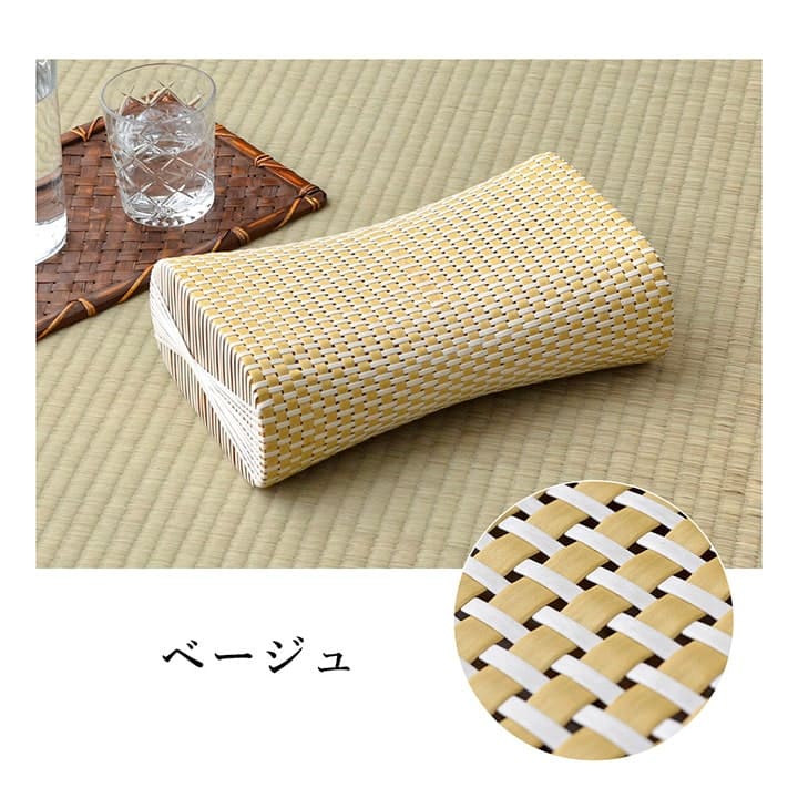 枕まくら通気性蒸れない硬め冷たい小さい寝具クールリラックスプラスチック寝やすい夏昼寝爽快涼感低め籐テレビ読書ごろ寝男性女性ギフト母の日父の日おしゃれ昼寝用オールシーズン一般的