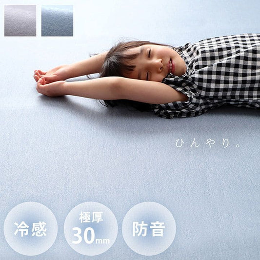 ラグ冷感ラグ冷感ひんやり夏1畳接触冷感厚手極厚防音滑り止め長方形夏用カーペットおしゃれメッシュ涼しい無地通気性ウレタン子供春冬通年リビングソファシンプルかわいいオールシーズン