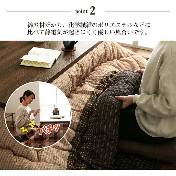 こたつ布団セット正方形205×205敷布団190×190こたつ日本製掛け布団和風洗えるおしゃれ布団ラグコタツ布団モダンかわいい北欧暖かい
