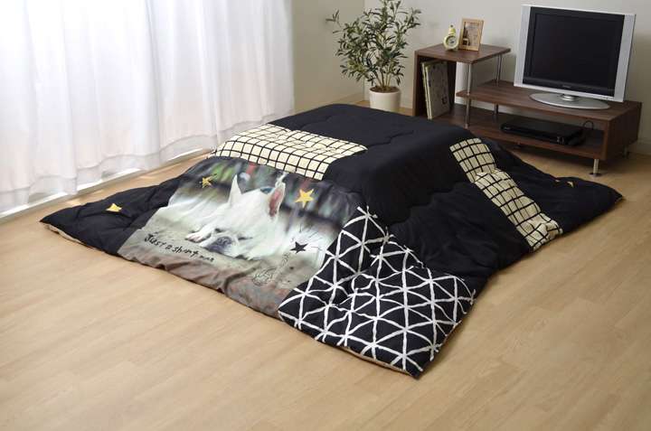 こたつ布団正方形こたつ掛け布団洗濯猫柄洗濯機薄手洗えるふわふわおしゃれ布団北欧190×190コタツ布団かわいい暖かいねこいぬ