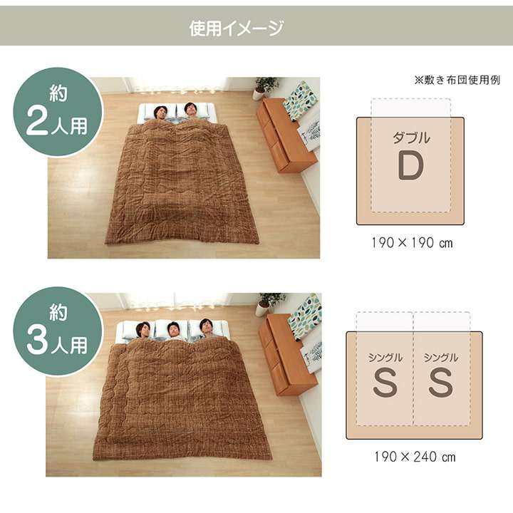 掛け布団布団ロング子供ファミリークイーン暖かい厚手軽いおしゃれ掛布団洗える軽量格安クイーンサイズ大きいふかふか190240