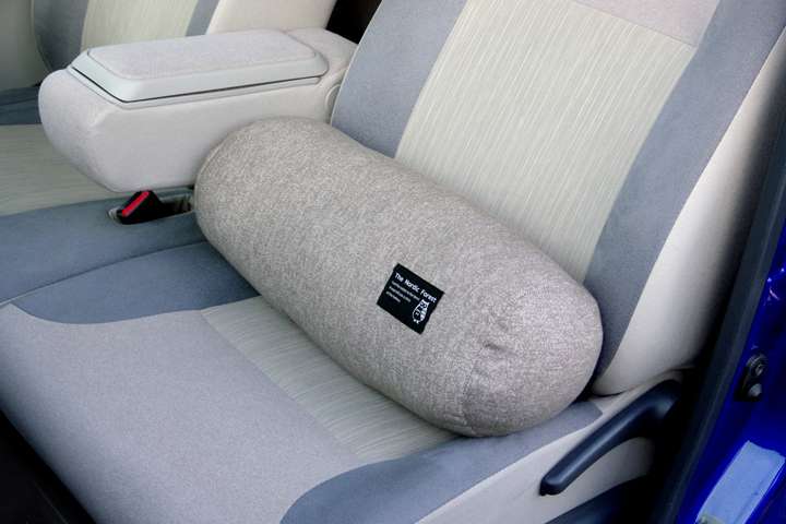 カー用品クッション座布団車用車腰当て丸45×45シートクッション運転席丸形車用品北欧厚手おしゃれマット洗える