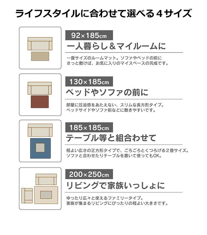 ラグカーペット3畳洗える2畳おしゃれ北欧安い冬絨毯年中ラグマット滑り止め冬用洗濯防音長方形フランネル130×185
