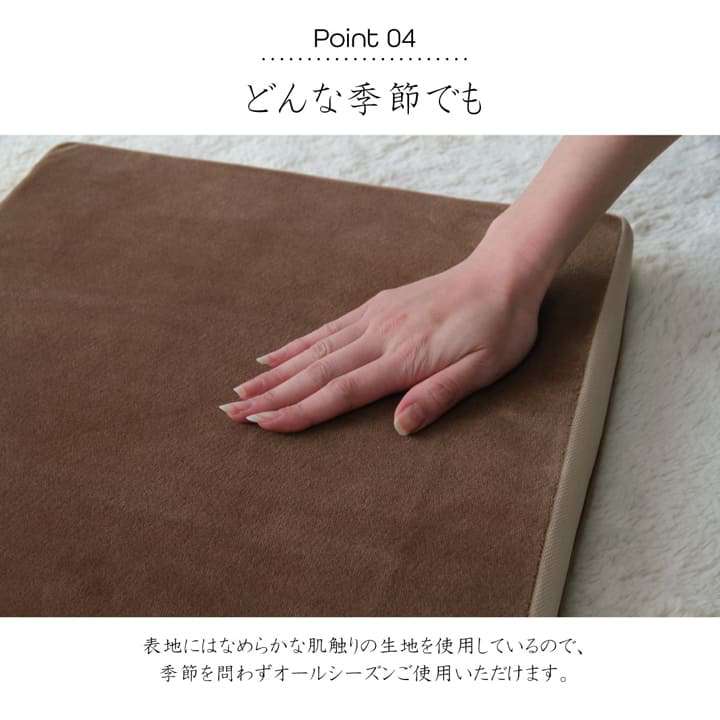 クッション低反発座布団椅子厚手座る用40×40おしゃれ北欧もっちりかわいいフロアもちもちチェア高反発正方形オフィス椅子用厚め