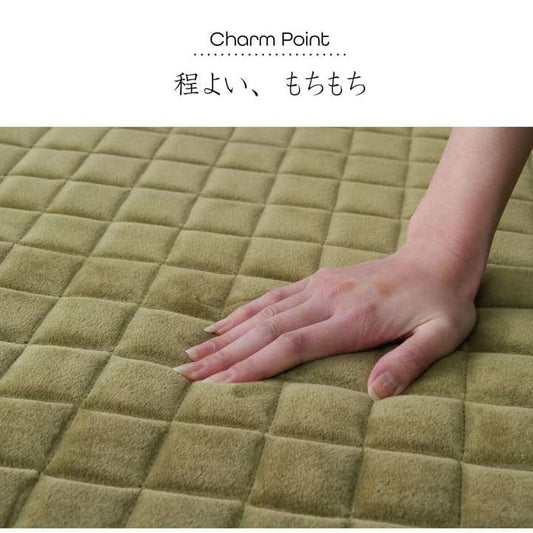 ラグこたつ敷布団洗える冬用こたつ敷布団洗濯2畳滑り止めおしゃれ冬185×185カーペット正方形北欧風無地こたつ敷き布団