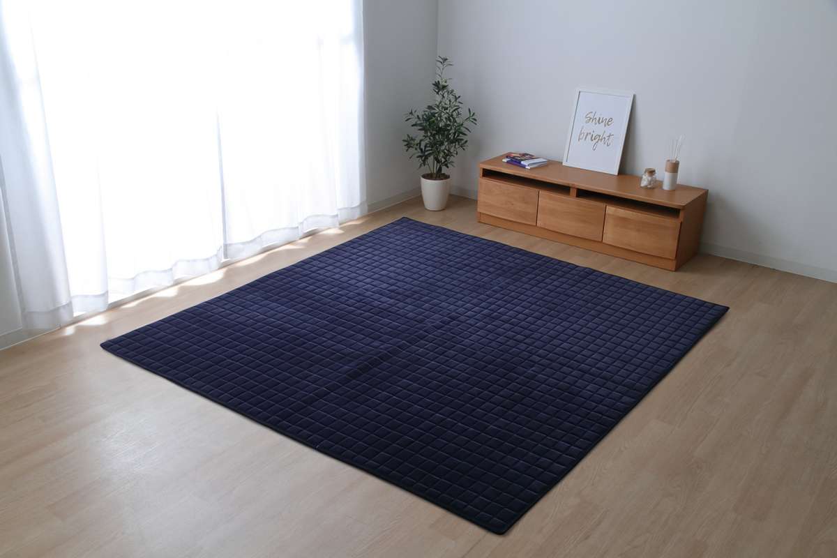 ラグこたつ敷布団洗える冬用こたつ敷布団洗濯3畳滑り止めおしゃれ冬200×250カーペット長方形北欧風無地こたつ敷き布団