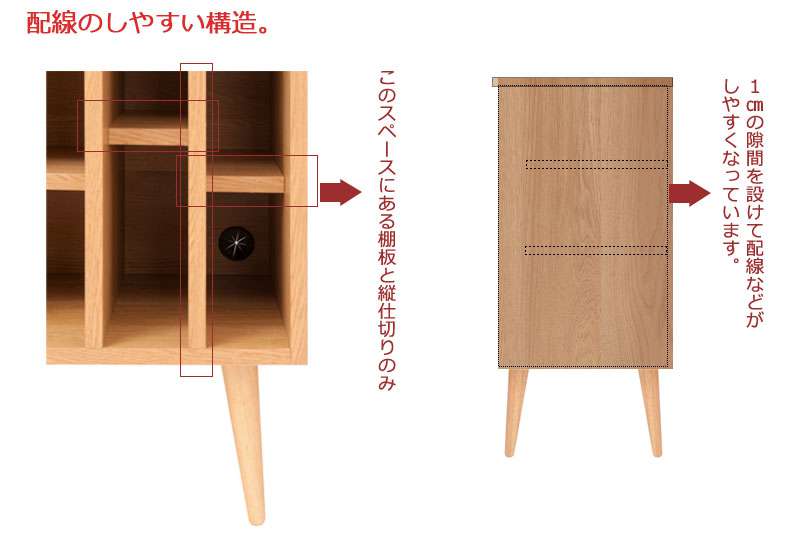 キャビネットサイドボード完成品日本製収納ナチュラル電話代北欧モダン木製リビングスリムおしゃれロータイプ北欧脚付き幅75