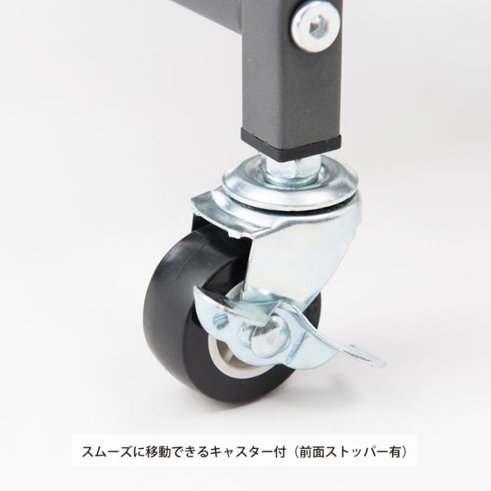 キッチンワゴン3段スリムメッシュキャスター付きラックスチール移動式オープン薄型角度調整アイアン収納多肉丈夫ワゴンおしゃれロータイプ低め奥行30コンパクト小型角度サロンエステ