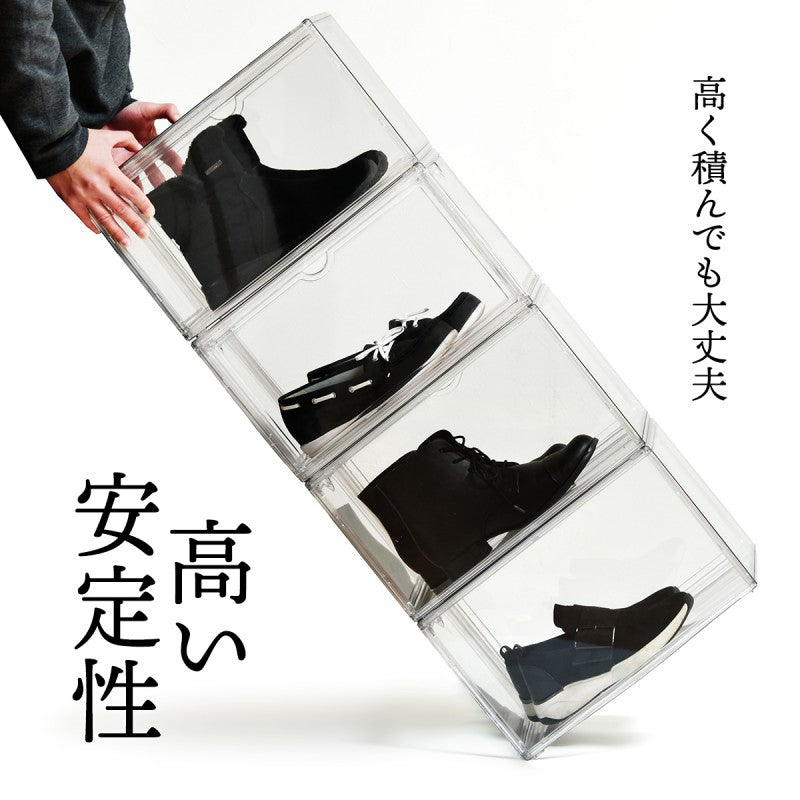 マルチクリアボックス2個セットW360×D270×H225mmマルチクリアボックス2個セットコレクションケースディスプレイケース全面クリア360度透明