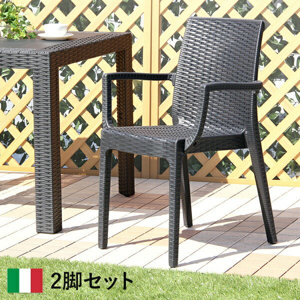 ガーデン肘付チェア