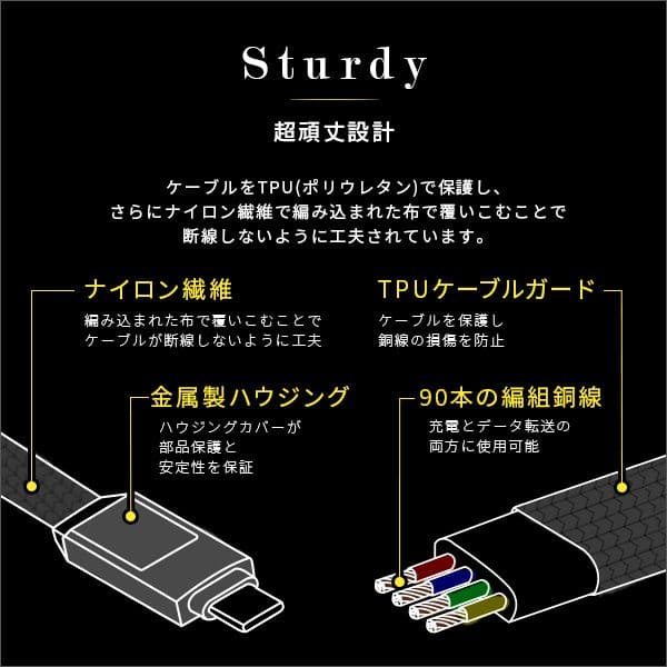 最小クラスマルチ変換ケーブル【Incharge6】