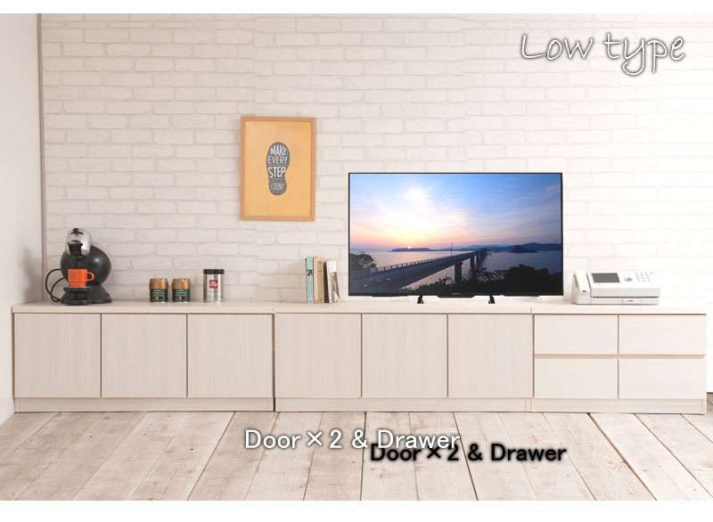 キャビネットサイドボード完成品日本製幅70収納ナチュラル電話代北欧モダン木製リビングスリム扉付きおしゃれロータイプ北欧2段