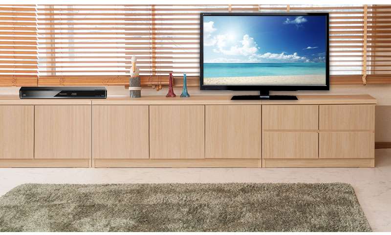 キャビネットサイドボード完成品日本製収納ナチュラル電話代北欧モダン木製リビングスリム扉付きおしゃれロータイプ北欧2段幅105