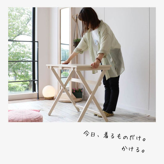 デスクチェアセット折りたたみ木製幅80省スペース完成品コンパクト机スリム椅子椅子付きおしゃれ椅子セット奥行50木目薄型ハイタイプ一人暮らし大人子供勉強大学生学習中学生テレワーク在宅