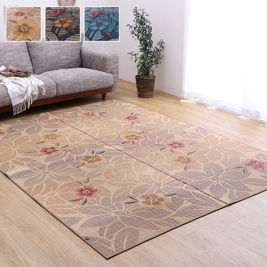 純国産袋織い草ラグカーペットなでしこ約191×250cm