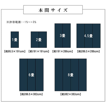 洗えるカーペットダイニングラグ敷詰丈夫日本製国産除菌スプレー対応モダン市松ござアウトドアペット本間1畳約95.5×191cm