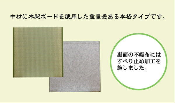 置き畳ユニット畳楽座88×88×2.2cm6枚1セット