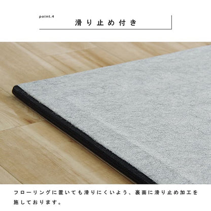 日本製水拭きできるポリプロピレン置き畳ユニット畳シンプル約70×70cm6P同色6枚組