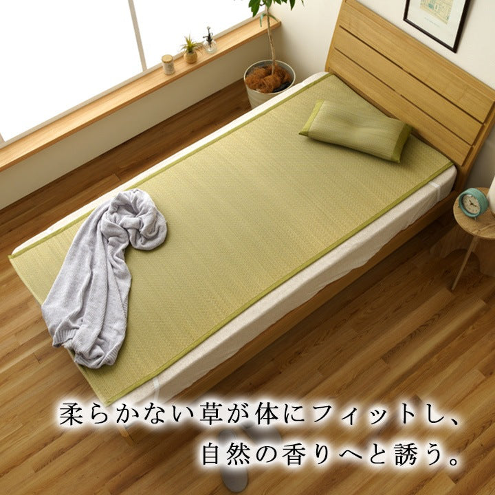 寝具敷パッド『いやし』国産い草シーツ寝ござ日本製