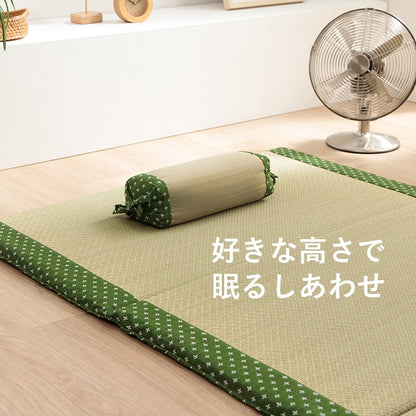 寝具枕角枕い草吸湿調湿効果抗菌防臭ベージュ30×15cm