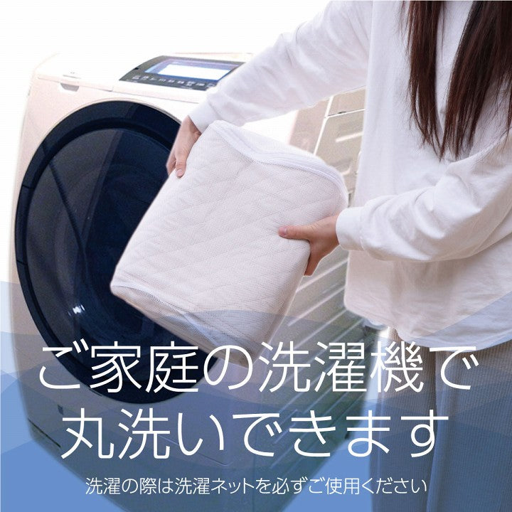 寝具オールシーズン快適睡眠ベッドパッド洗える洗濯機OK四隅ゴムバンド付きズレにくいダブル140×200cm