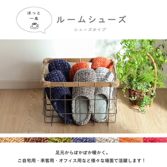 ルームシューズスリッパレディースMサイズ約22～24cm室内あったか秋冬冷え性かわいいおしゃれギフトプレゼント